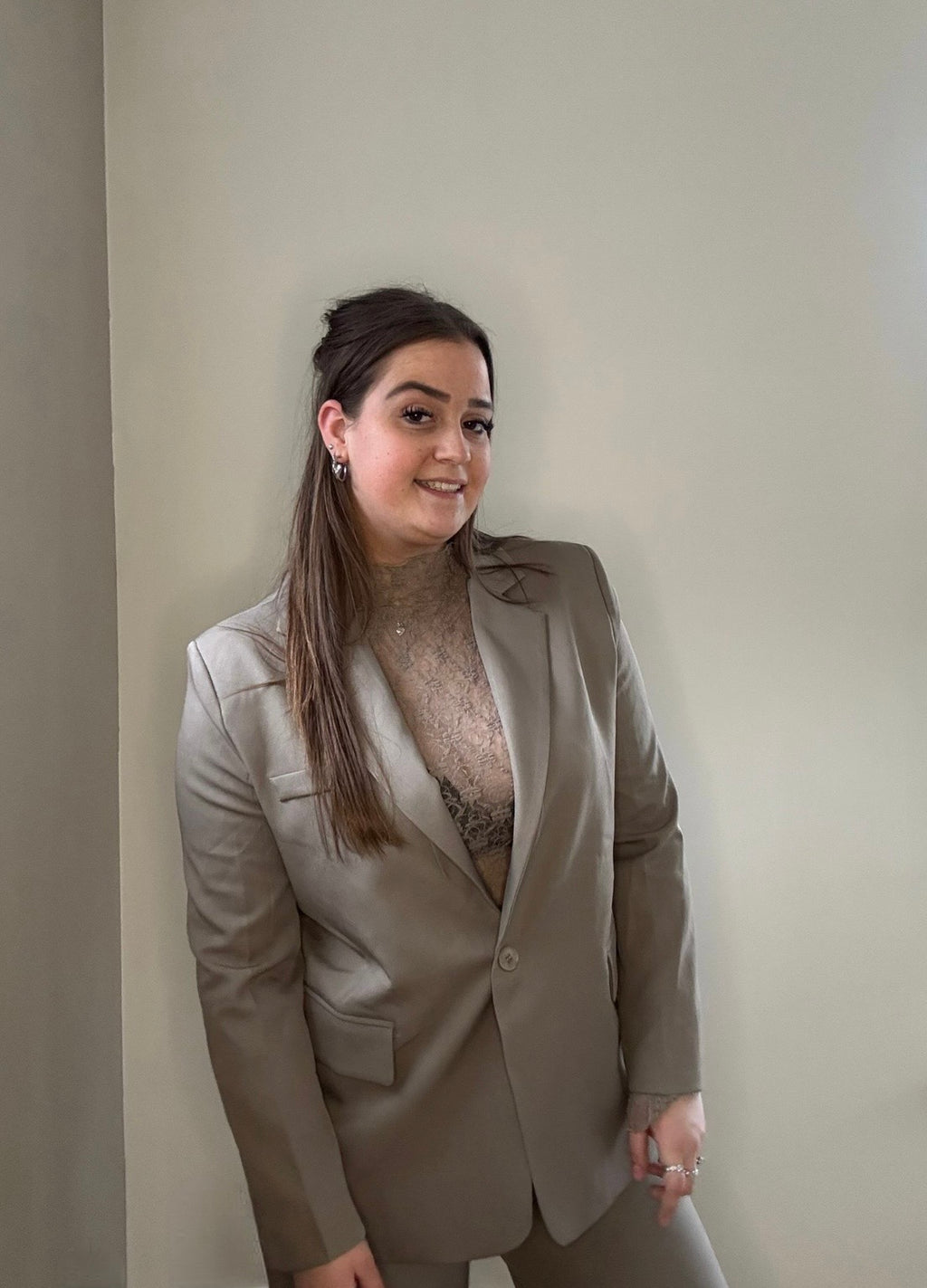 Bowie Blazer - Taupe