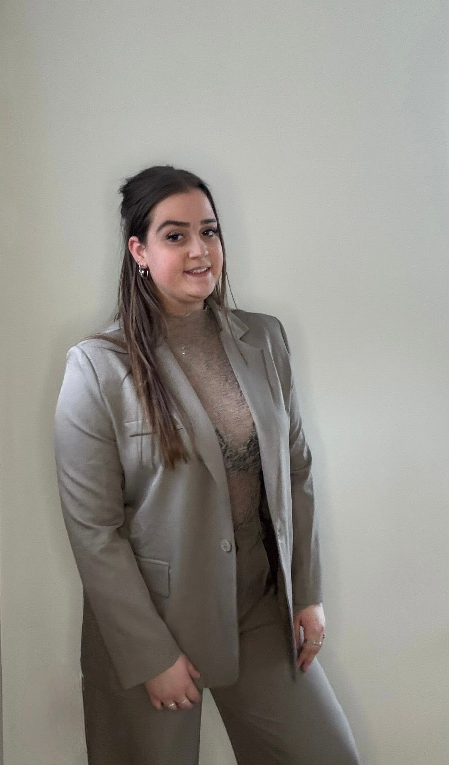 Ambika Kanten Top - Taupe