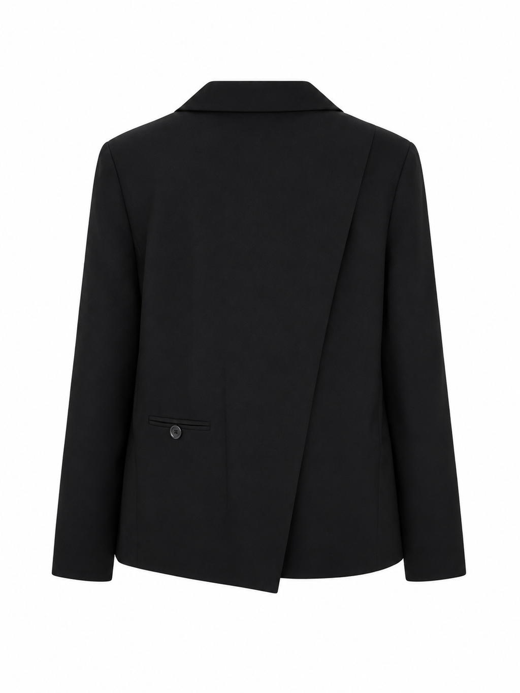 Oversized Split Blazer - Zwart