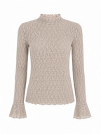 Ambika Kanten Top - Taupe